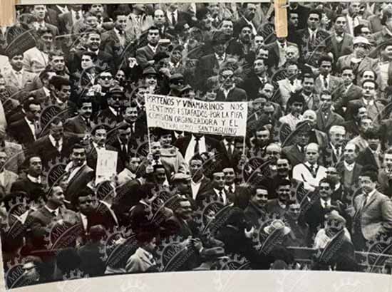 Chile 1962 - Público con cartela